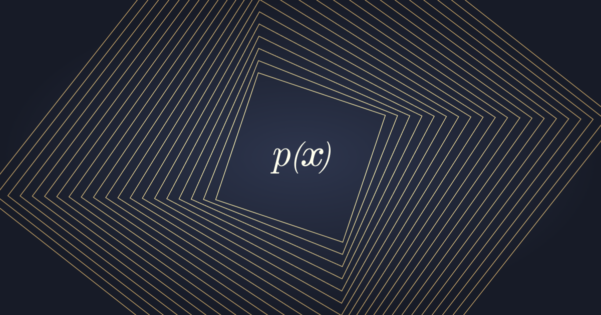 Nested squares forming the US side of the p(X) geometric language.