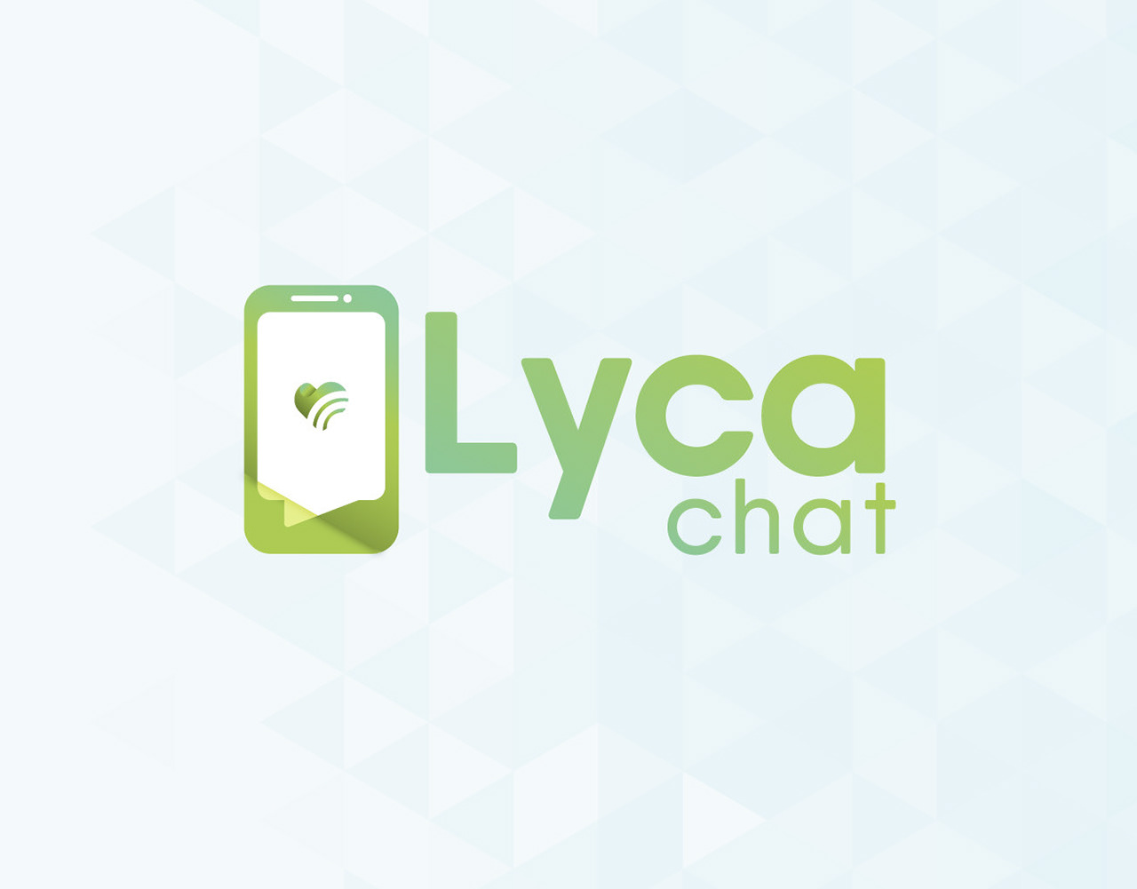 Lyca Chat logo and visual identity.